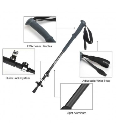 باتوم کلیپسی دسته چوبی اکسپوننت مدل ABD-3-8512-2