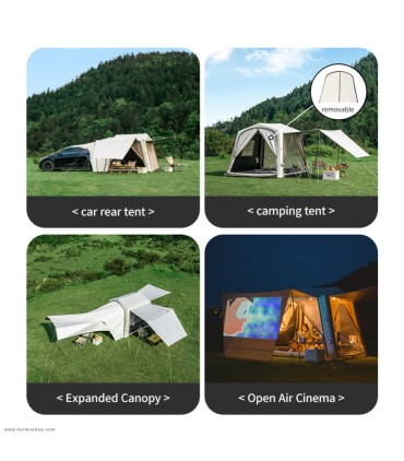 چادر بادی چهار نفره کمپینگ نیچرهایک مدل CNK2350WS022