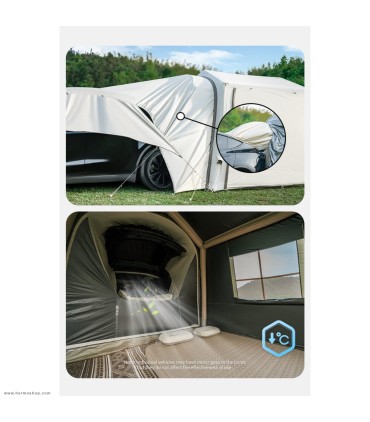 چادر بادی چهار نفره کمپینگ نیچرهایک مدل CNK2350WS022