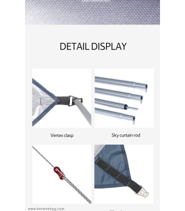 سایبان نیچرهایک مدل NH22ZP009