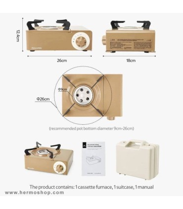 اجاق گاز نیچرهایک مدل CNH22CJ008