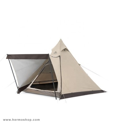 چادر اتوماتیک هرمی چهار طرفه 4 نفره نیچرهایک مدل CNH22ZP010