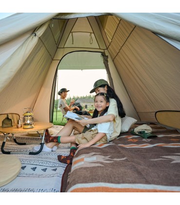 چادر اتوماتیک هرمی چهار طرفه 4 نفره نیچرهایک مدل CNH22ZP010