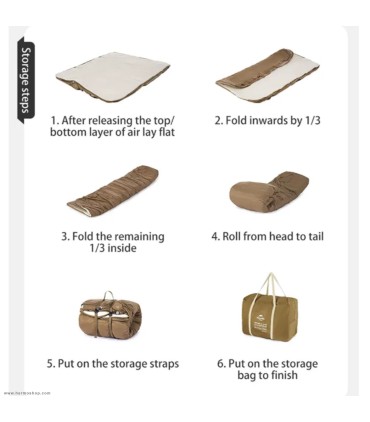 تشک بادی 2 نفره نیچرهایک مدل CNH22DZ026