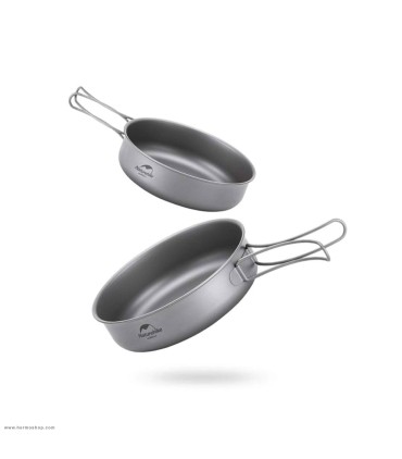 ماهیتابه تیتانیومی نیچرهایک مدل NH18T010-A