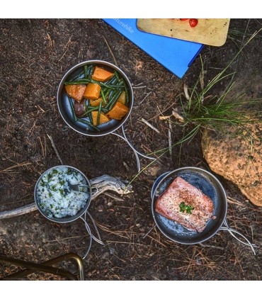 ماهیتابه تیتانیومی نیچرهایک مدل NH18T010-A