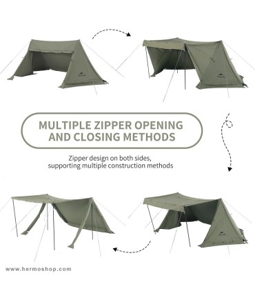 چادر ارتشی یک نفره آرس نیچرهایک مدل NH21YW157