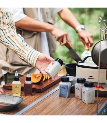 ست جا ادویه نیچرهایک 8 تکه مدل CNH22CJ043