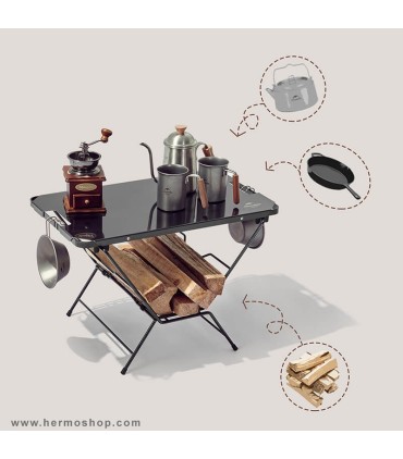 میز تاشو هیزم نیچرهایک مدل NH22JU023