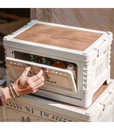 باکس نظم‌ دهنده تاشو 10+50 لیتر نیچرهایک مدل CNH22SN019