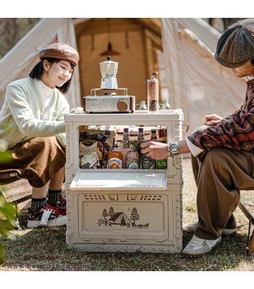 باکس نظم‌ دهنده تاشو 10+50 لیتر نیچرهایک مدل CNH22SN019