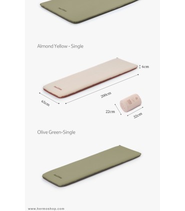 زیرانداز بادی دو نفره اتوماتیک نیچرهایک مدل NH21FCD11