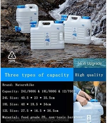 گالن آب 12 لیتر نیچرهایک مدل NH16S012-T