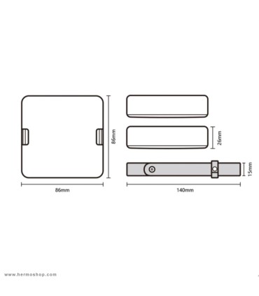 چراغ چادر نیچرهایک مدل NH18Y001-A