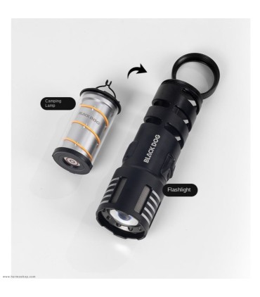 چراغ چندکاره بلک داگ مدل CBD2550ZM011