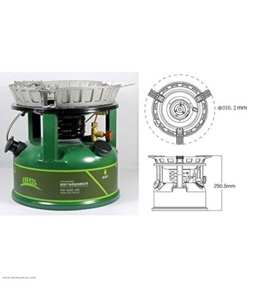 اجاق گاز چند سوخت BRS مدل BRS-7
