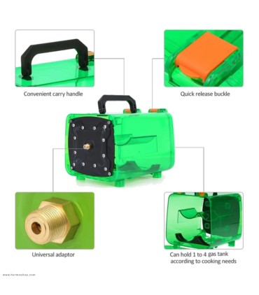 مبدل کپسول استوانه ای BRS مدل BRS-Q5