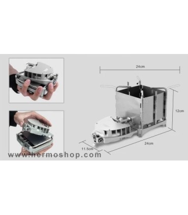 اجاق گاز هیزمی BRS مدل BRS-116