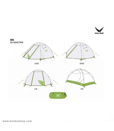 چادر سه نفره اسنوهاک مدل 3 DISCOVERI