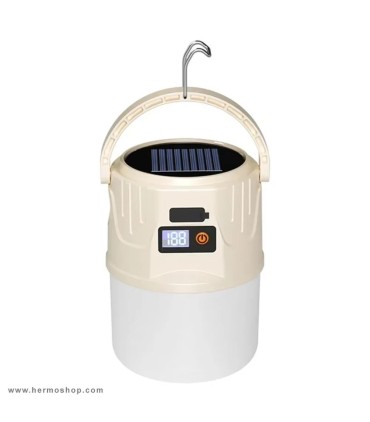 چراغ چادر سولار دوکاره DOUBLE LIGHT مدل FD-8000