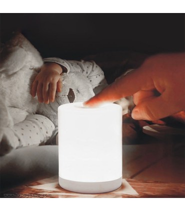 چراغ چادر باطری خور و لمسی مدل Touch Dimmable Night Light WY050