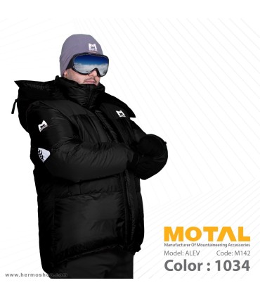 کاپشن پر سنگین موتال مدل ALEV M142