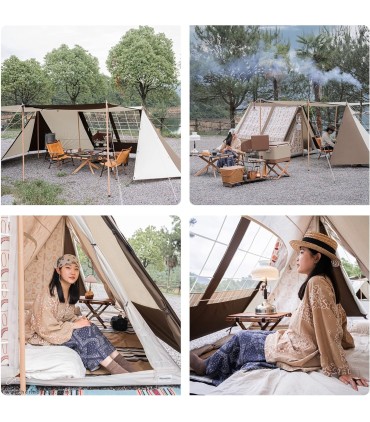 چادر کمپینگ سایبان دار سه نفره نیچرهایک مدل Hammurabi NH22CH001