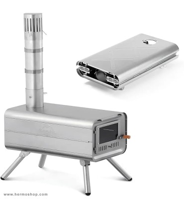 بخاری هیزمی تیتانیوم کمپینگ نیچرهایک مدل NH21RJ004