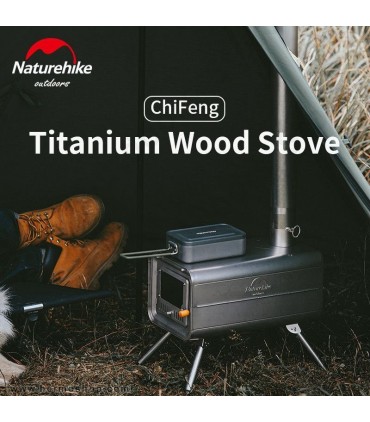 بخاری هیزمی تیتانیوم کمپینگ نیچرهایک مدل NH21RJ004