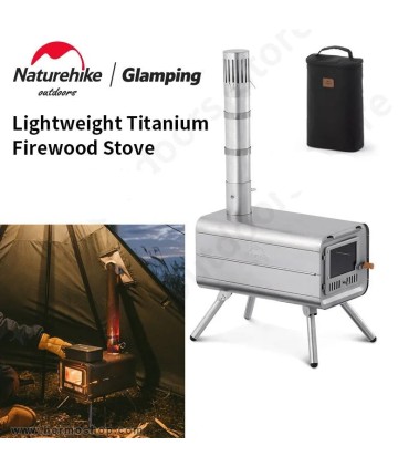 بخاری هیزمی تیتانیوم کمپینگ نیچرهایک مدل NH21RJ004