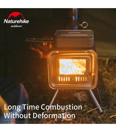 بخاری هیزمی تیتانیوم کمپینگ نیچرهایک مدل NH21RJ004