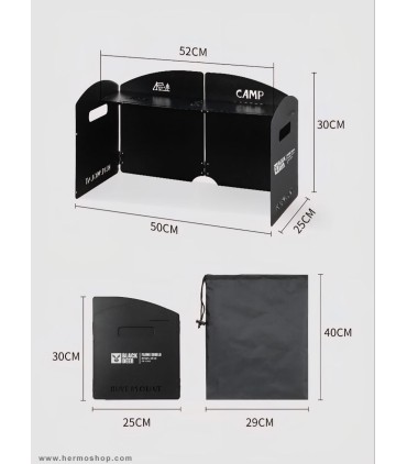 محافظ سرشعله و اجاق کمپینگ بلک دیر مدل BCWS-2210