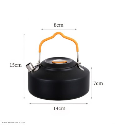 کتری استیل کوهنوردی 1L مدل K02