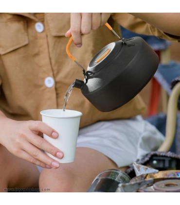 کتری استیل کوهنوردی 1L مدل K02