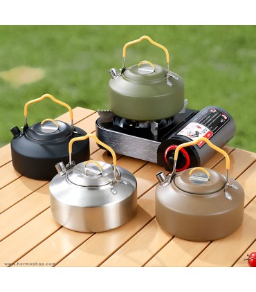 کتری استیل کوهنوردی 1L مدل K02