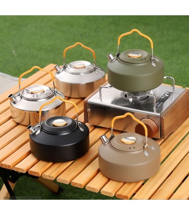 کتری استیل کوهنوردی 1L مدل K02