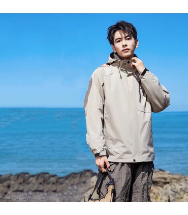 کاپشن مردانه دو پوش الیاف اسنوهاک مدل 79815