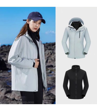 کاپشن مردانه دو پوش الیاف اسنوهاک مدل 79815