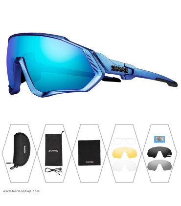 عینک کوهنوردی KAPVOE مدل TK9408-Q-5L-28