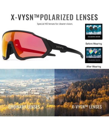 عینک کوهنوردی KAPVOE مدل TK9408-Q-5L-28