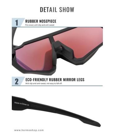 عینک کوهنوردی KAPVOE مدل TK9408-Q-5L-28