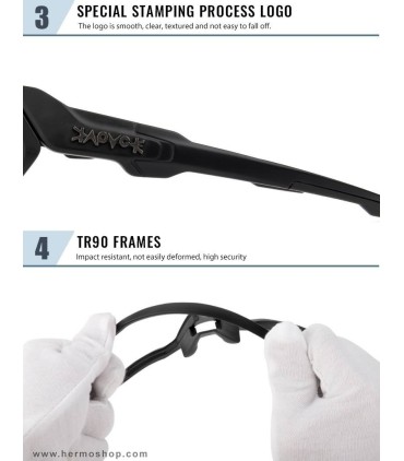 عینک کوهنوردی KAPVOE مدل TK9408-Q-5L-28