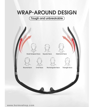 عینک کوهنوردی KAPVOE مدل TK7-QTC-1L-13