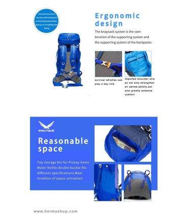 کوله پشتی اسنوهاک 40L مدل TIBET SN5441