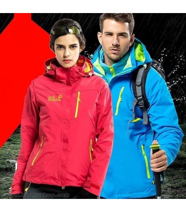 کاپشن دوپوش پلار جک ولفسکین مدل 201688