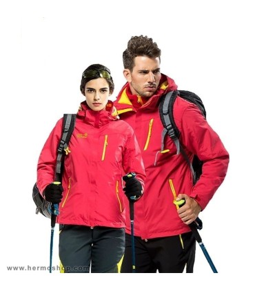 کاپشن دوپوش پلار جک ولفسکین مدل 201688