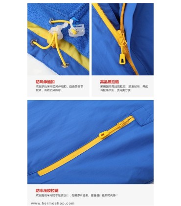 کاپشن دوپوش پلار جک ولفسکین مدل 201688