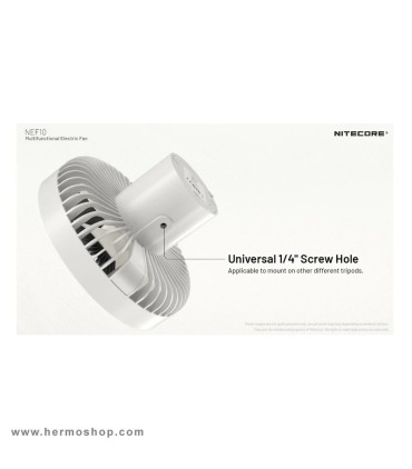 پنکه شارژی چند منظوره نایتکر NEF10