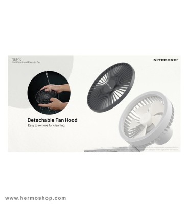 پنکه شارژی چند منظوره نایتکر NEF10