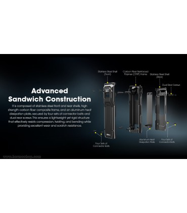 چراغ قوه جیبی نايتکر مدل EDC23